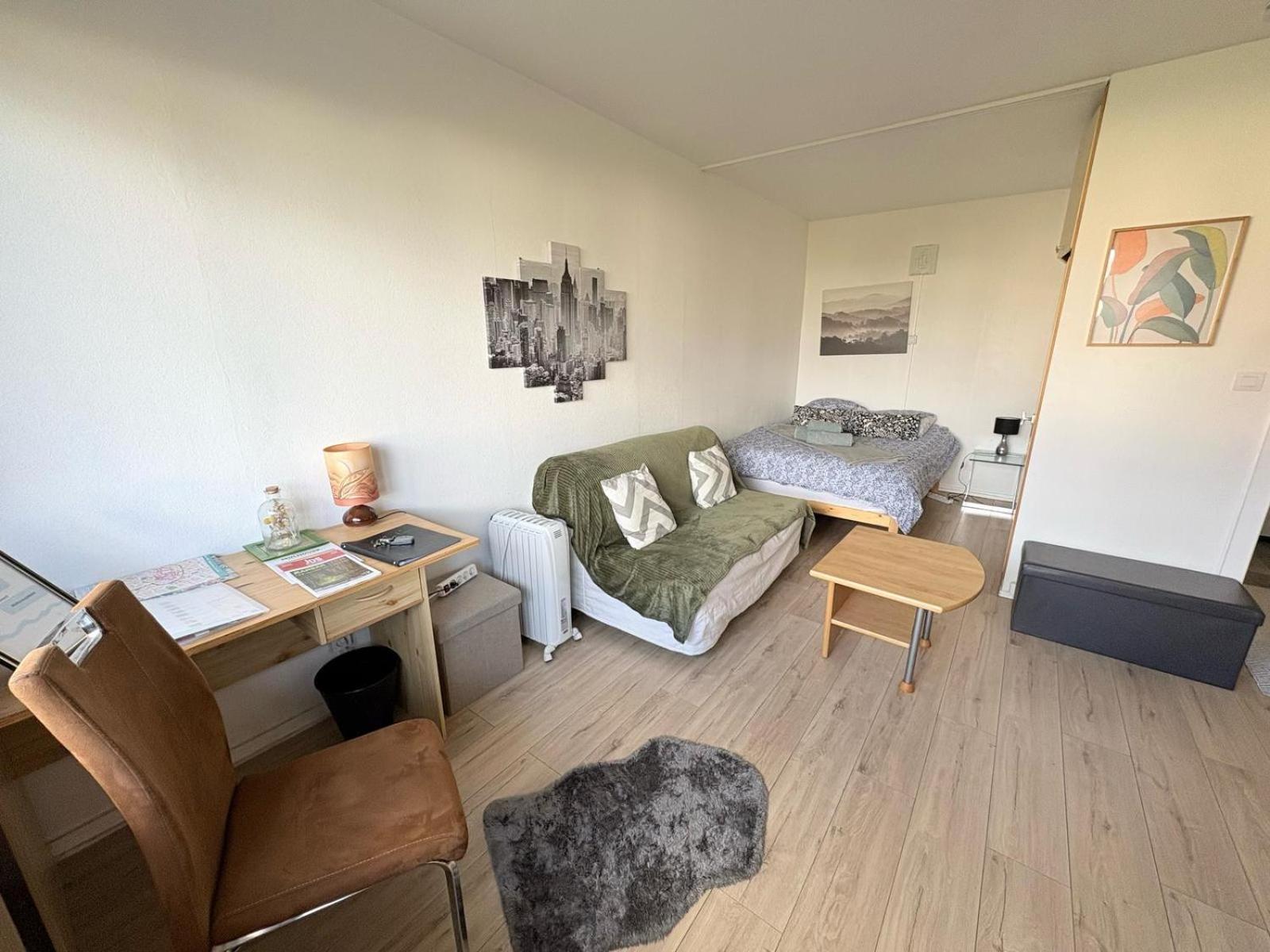 Studio Rdc Calme Avec Parking Ferme Pres Autoroute Et Tram C มูลูส ภายนอก รูปภาพ